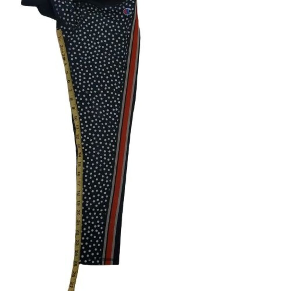 Champion Women's Sport High-Rise Tight C Dot Print Scatter/Athletic Navy Small - Picture 14 of 15